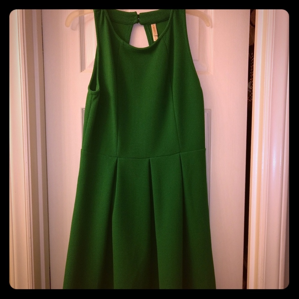 Green Party Dress